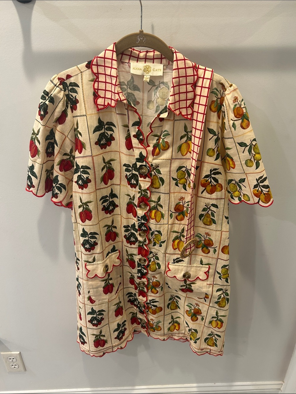 Anna Cate Fruit-Print Mini